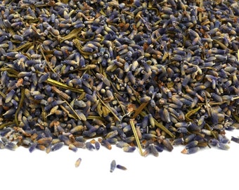 Organic Edible Lavender Flowers 5g - 100g for Herbal Tea Making Cooking Gin Tonic Coctail Garnishes Tincture Cake Decoration Tea Blends