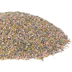 Mélange de confettis naturel - 1L Confettis de mariage naturels Confettis de vrais pétales Confettis biodégradables Fleurs séchées Mélange de lavande et de bruyère No.16