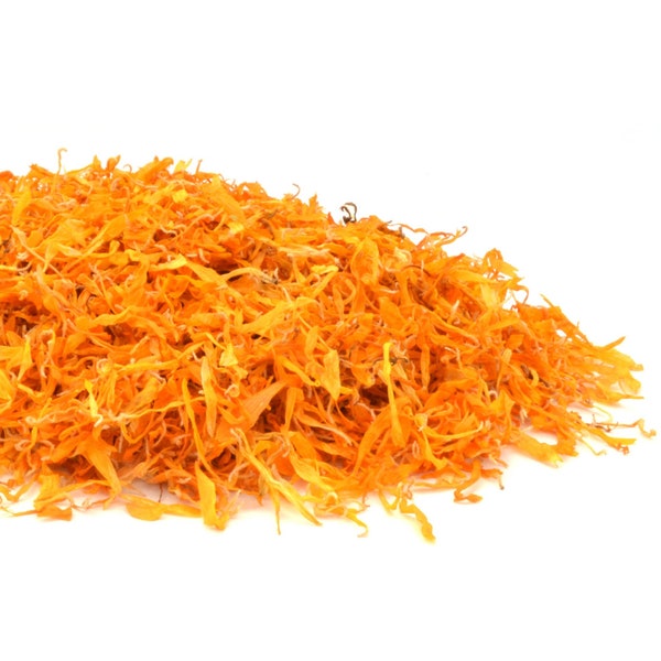 Marigold Natural Confetti - 1 Litre, Yellow Natural Wedding Confetti Real Petal Confetti, Biodegradable Aisle Celebration, Natural Flower