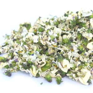 Organic White Sweet Violets 5g Viola Alba for DIY Arts Crafts Resin Jewellery Tea Gin Tonic Garnishes Cake Decor LIMITED QUANTITY image 1