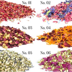 Natural Confetti | 60+Types | Eco Friendly Flower Petals | Biodegradable image 3