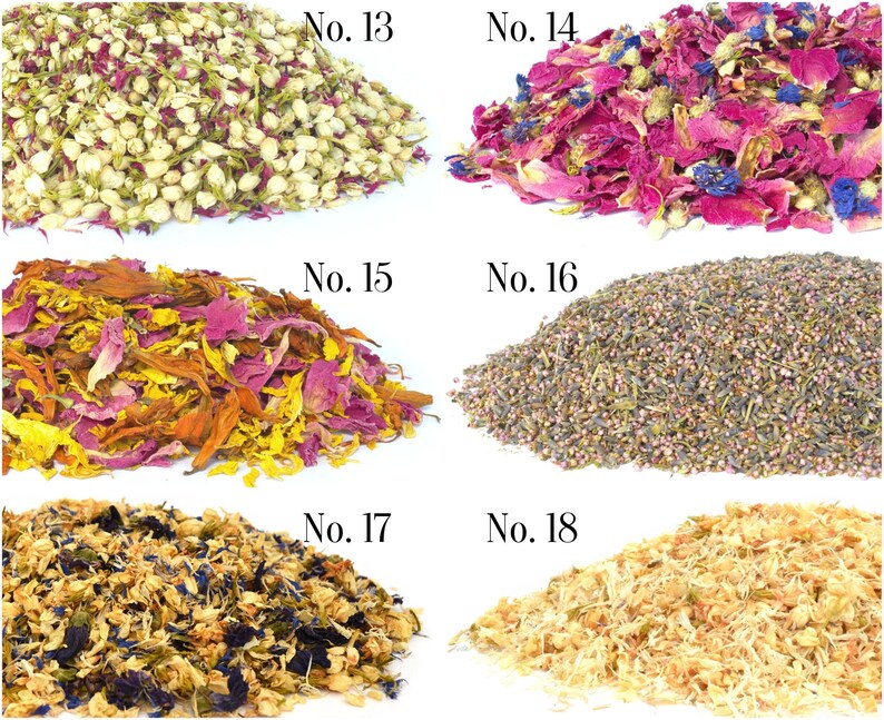Natural Confetti | 60+Types | Eco Friendly Flower Petals | Biodegradable image 5
