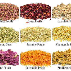 Natural Confetti | 60+Types | Eco Friendly Flower Petals | Biodegradable image 9