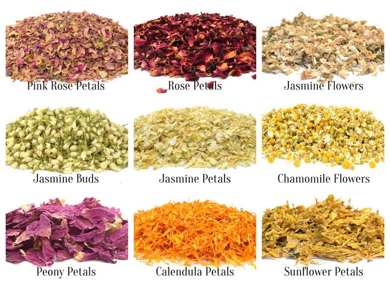 Natural Confetti | 60+Types | Eco Friendly Flower Petals | Biodegradable image 9