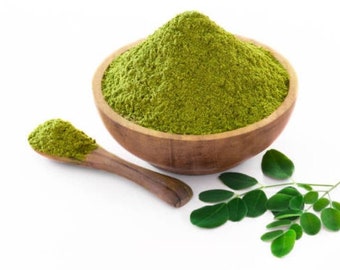 Moringa Powder - 50g to 200g - Superfood for Multivitamin Immune Support Detox Energy Boost - Moringa Oleifera - EU Supplier