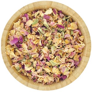 Confettis pétales de rose roses - 1 L de confettis de mariage naturels - confettis véritables pétales - confettis biodégradables - pétales de demoiselles d'honneur