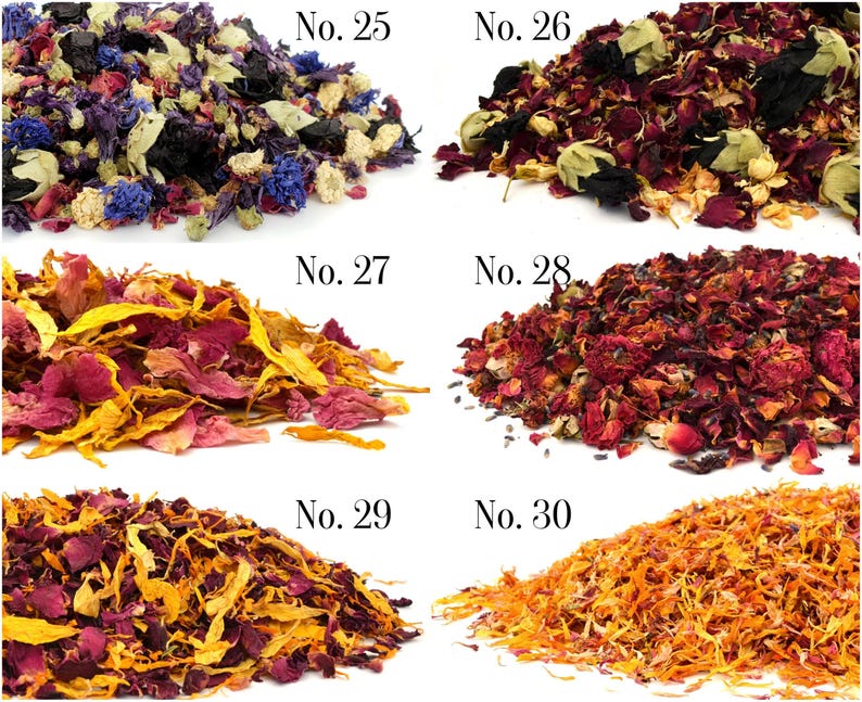 Natural Confetti | 60+Types | Eco Friendly Flower Petals | Biodegradable image 7