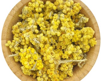 Dried Sand Everlasting Flowers - Edible Botanicals 5g-100g