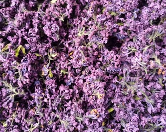 Organic Lilac Flowers - Syringa vulgaris for DIY Arts Crafts Resin Jewellery Tea Cooking Gin Tonic Cake Decor - Dark - LIMITED QUANTITY