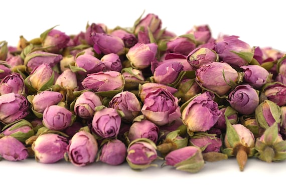 Rosebuds Pink Petals  Dried Flowers for Candle Making, Soaps