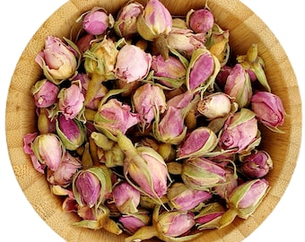 Dried Rose Buds Flowers Petals 14+Types - Edible Botanicals 5g-100g