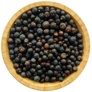 Bayas de enebro secas orgánicas 50 g - 200 g Enebro para gin tonic - Juniperus communis - Especias enteras - Proveedor de la UE