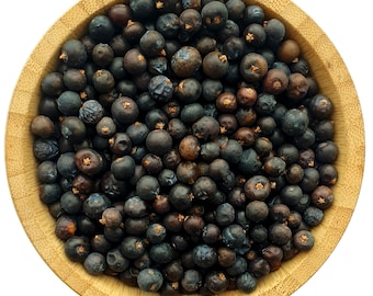 Bacche di ginepro intere essiccate – Juniperus Communis per Gin Tonic, Spezie