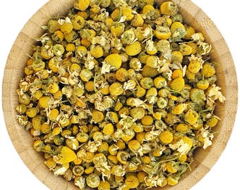 Dried Chamomile Flowers - Edible Botanicals 5g-100g
