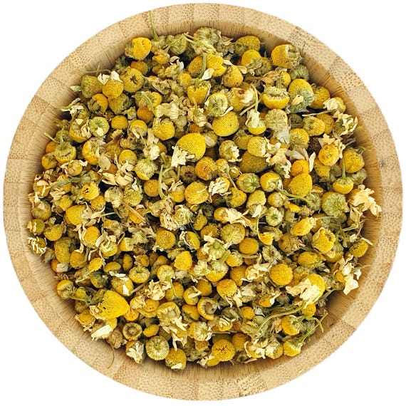 Dried Chamomile Flowers - Edible Botanicals 5g-100g