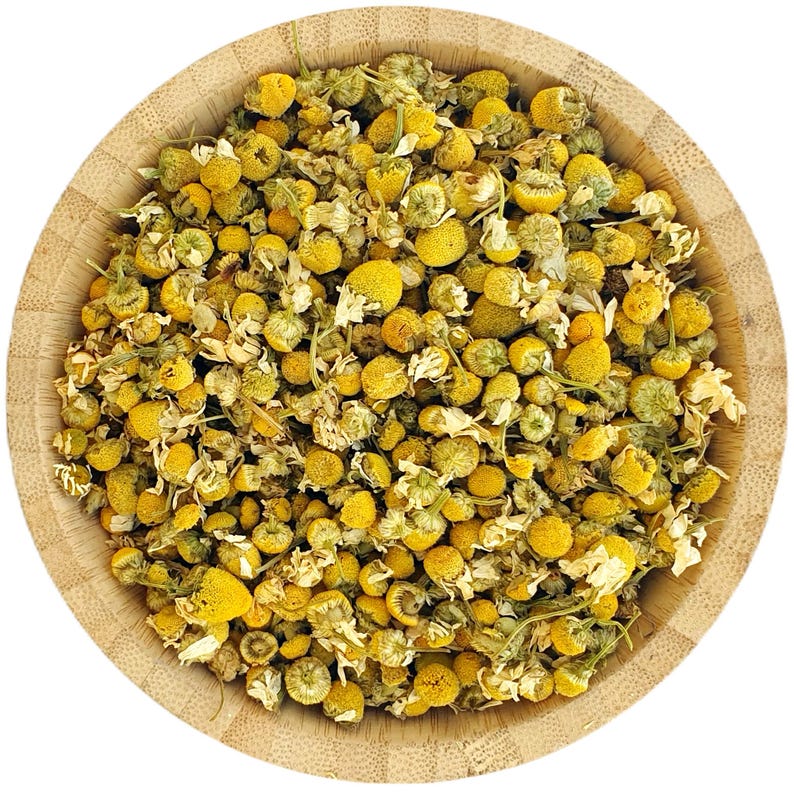 Organic Dried Chamomile Flowers - HerbalMansion.com
