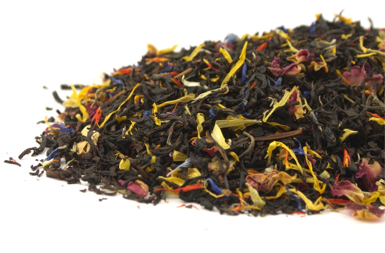 Organic Earl Grey Rainbow Black Tea 50g 200g Bergamot Tea High A Quality Finest Loose Leaf Tea EU Supplier image 3