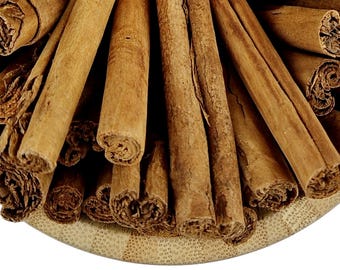 Ceylon Cinnamon Sticks 8 cm - True Cinnamon Quills for Cooking & Drinks | 50g - 200g