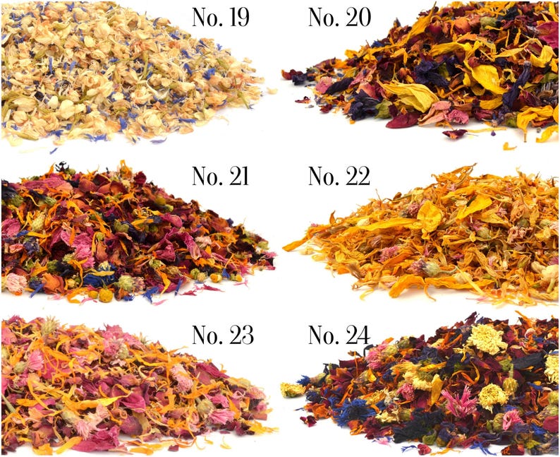 Natural Confetti | 60+Types | Eco Friendly Flower Petals | Biodegradable image 6
