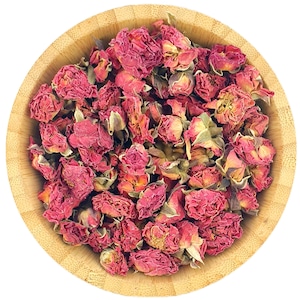 Confettis de table dorés à corolle rose 1L Confettis de mariage naturels Confettis de vraies fleurs, confettis biodégradables, fleurs de roses séchées