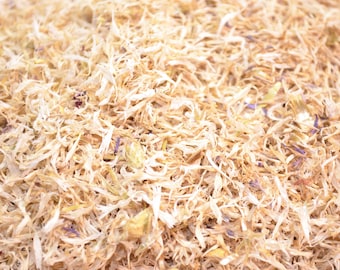 Dried White Cornflower Petal Confetti - Natural & Biodegradable Flower Confetti (1L)