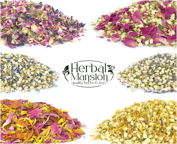 Natural Dried Flower Wedding Confetti | Biodegradable Petals