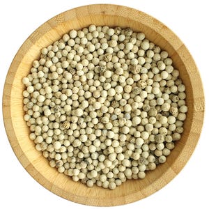 Organic Dried White Peppercorns 50g - 200g - Whole Spices - EU Supplier