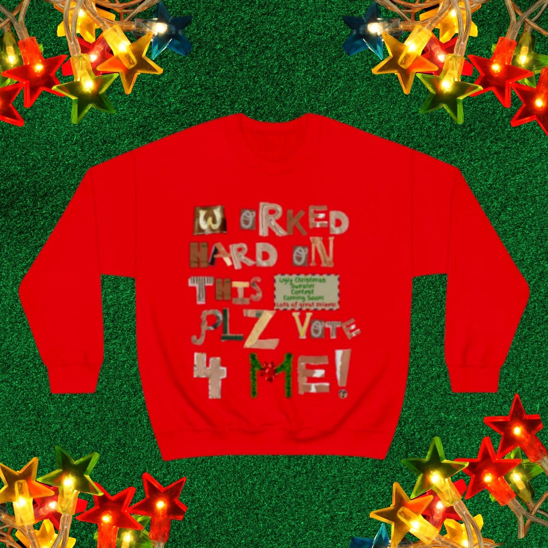 Ugly Christmas Sweater Funny, Ugly Christmas Sweater, 4XL Ugly Sweater