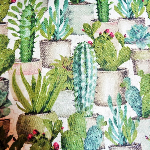 COVERS/SKIRTS 70-100 inch "Cacti in Pots"