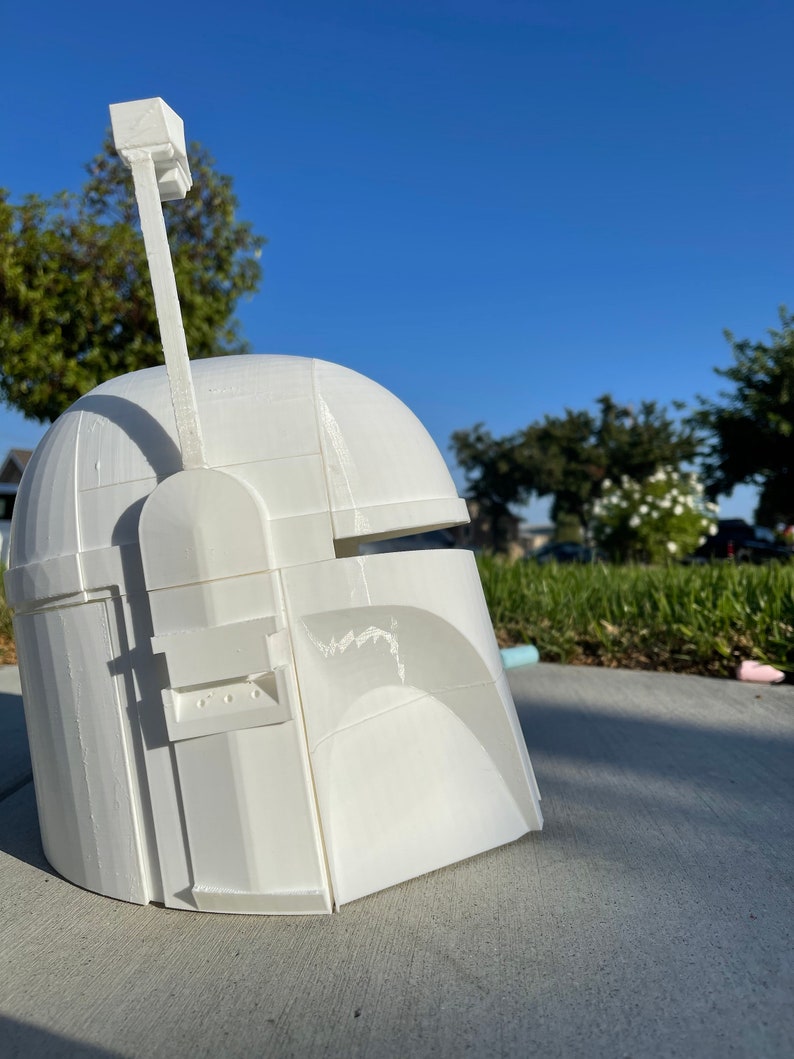 Mandalorian Style 3D Printed Helmet Prop Etsy