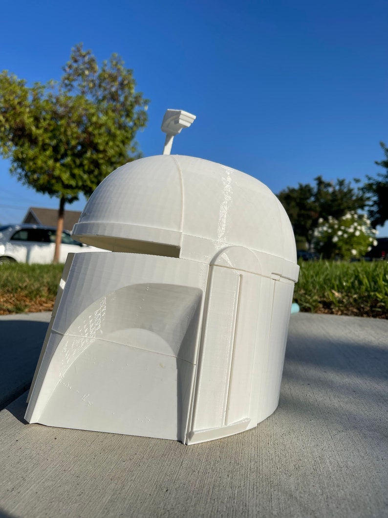 Mandalorian Style 3D Printed Helmet Prop Etsy