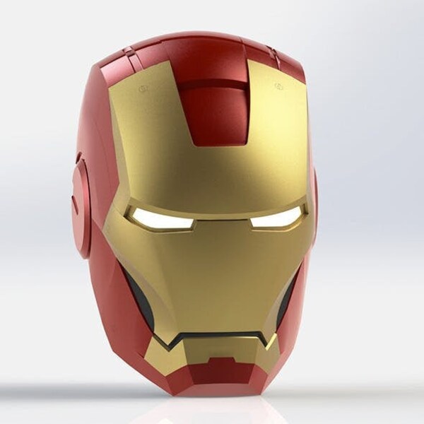 Iron Man Helmet Stl Etsy UK
