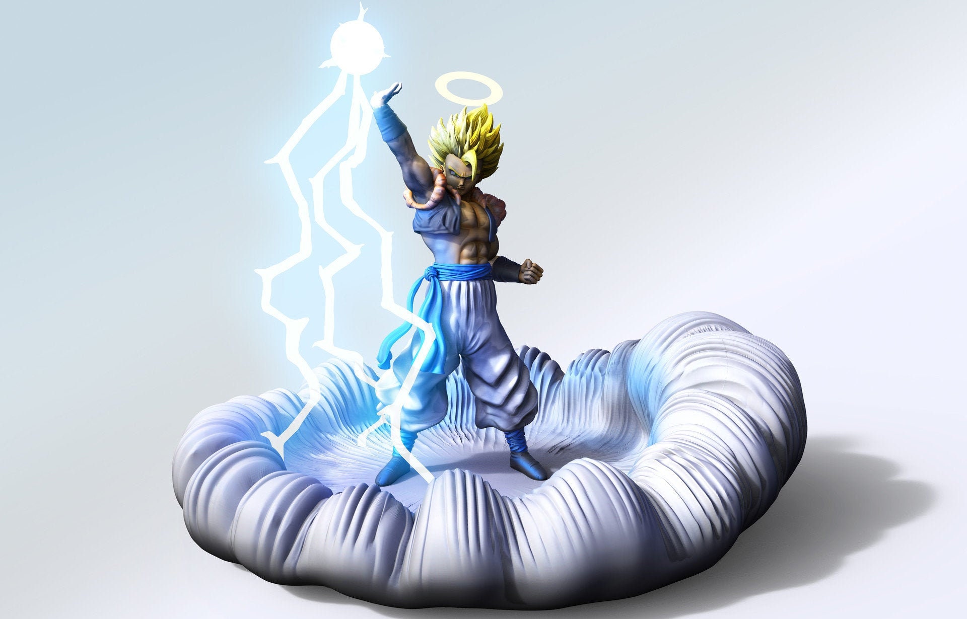 Gogeta Blue - Drawesome Art - Digital Art, People & Figures