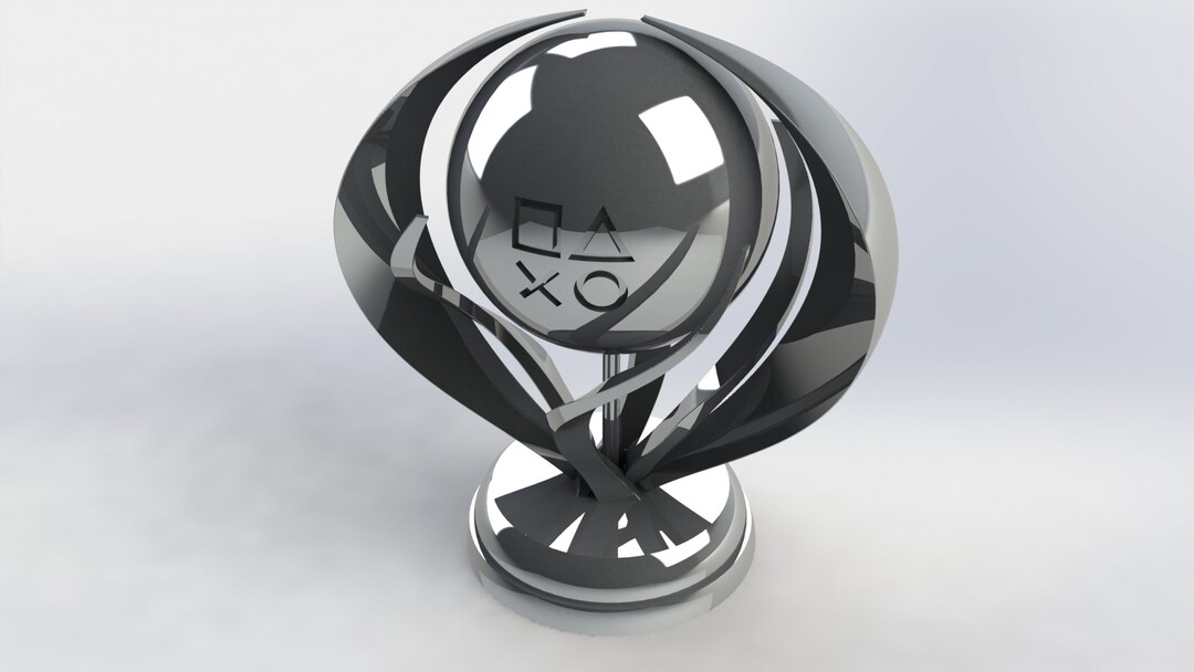 Sony Playstation Platinum Trophy Stl File - Etsy UK