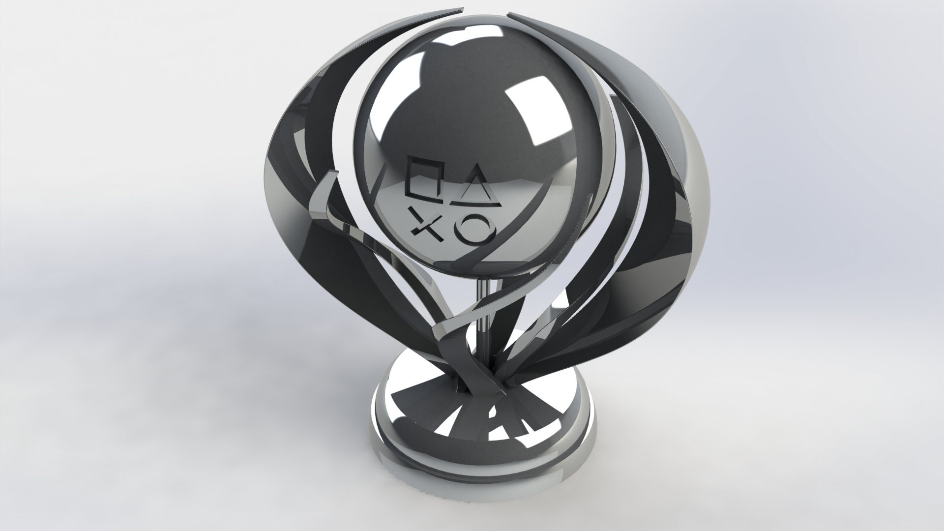 bundt kompromis Guinness Sony Playstation Platinum Trophy Stl File - Etsy