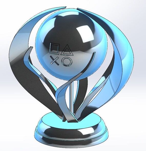 bundt kompromis Guinness Sony Playstation Platinum Trophy Stl File - Etsy