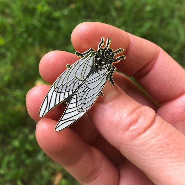 Cicada Hard Enamel Pin