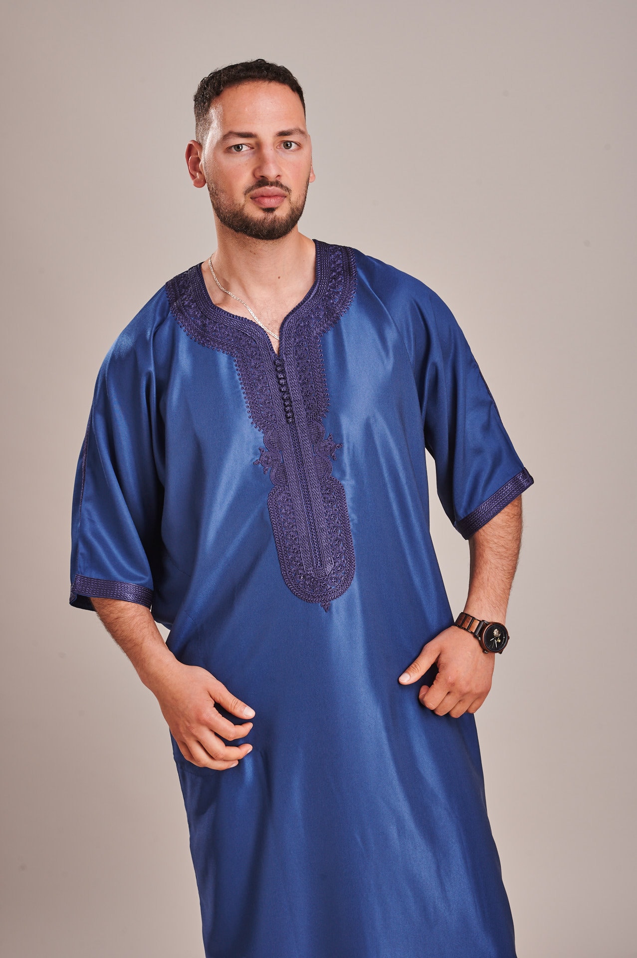 Thobe Djellaba Gandoura Jubbah Jubba Kaftan Kandura Kamees Men