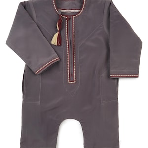 Thobe Jubbah Jubba Islamic Children Newborn Baby Kid&#39;s Romper Present Gift Omani