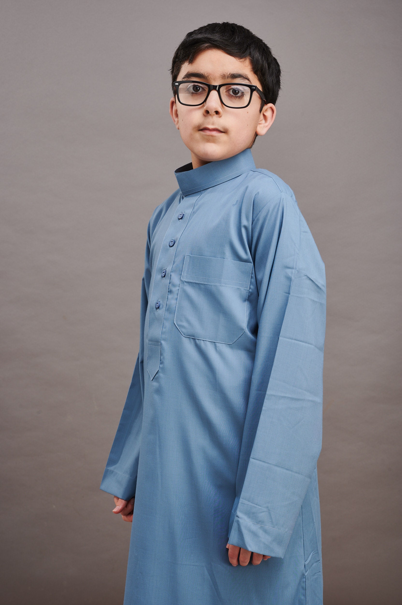 Jubbah Jubba Thobe Thoab Kaftan Kaudura Qamees Kids Boys Children Saudi Style