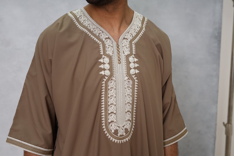 Moroccan Djellaba, Thobe, Jubbah Jubba Jalaba, Kaftan kandora, Kaftan Style image 1