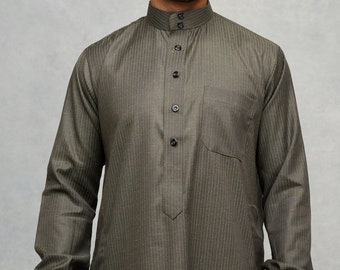 Heavyweight Winter Thobe: Saudi Style, Full Sleeves