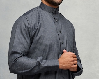 Jubbah Jubba Thobe Thoab Kaftan Kaudura Qamees Men Saudi Heavy weight fabric (ideal for Winter)