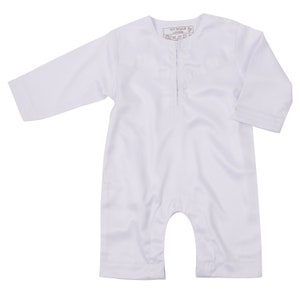 Jubbah Jubba Thobe Islamic Children Baby Kid's Romper Present Gift Saudi Omani image 1