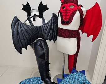 Dragon Dress Up: Wings, Tail and Mask