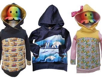 Hoodies/Jumpers for 2 year olds, various designs