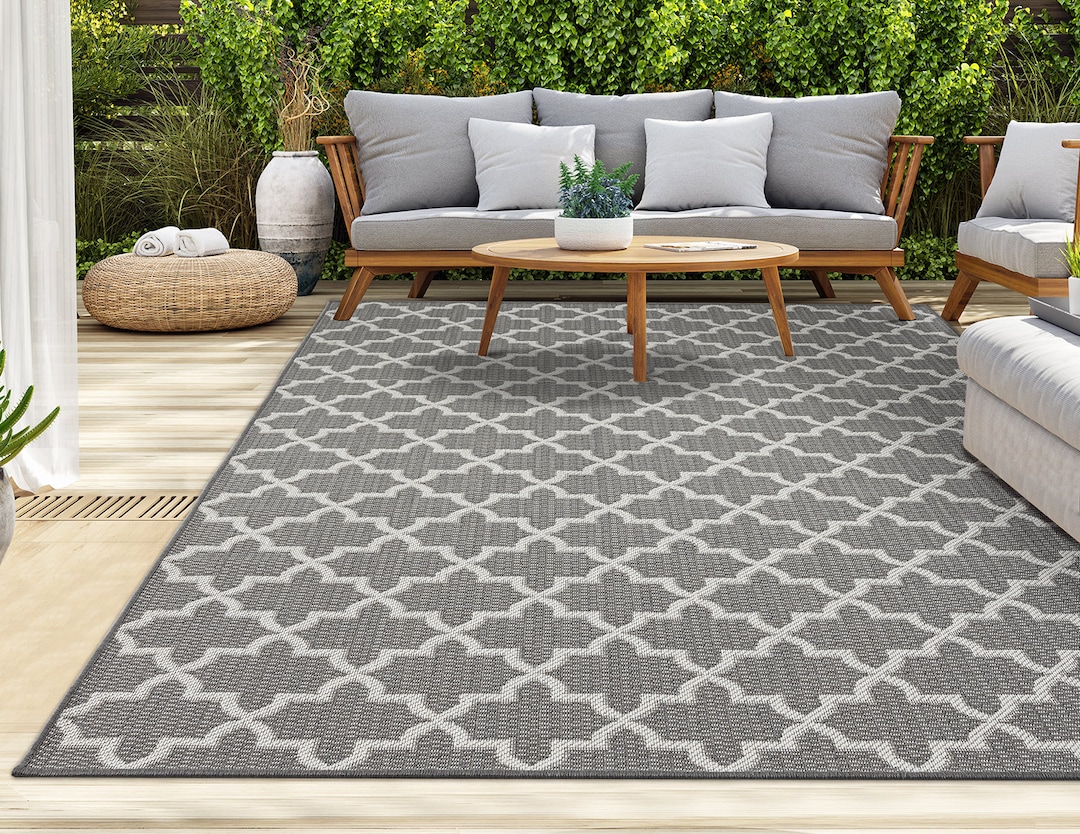 Homeart Outdoor Rugs, Indoor/outdoor Area Rugs for Porch Deck Balcony Garden Picnic Hallway, UV