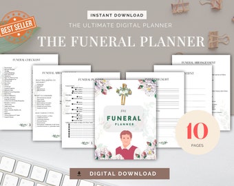 Funeral Planner, Funeral Checklist, Last Wishes Planner, Estate Planning, , Final Preparations, Emergency Planner, End Of Life Planning