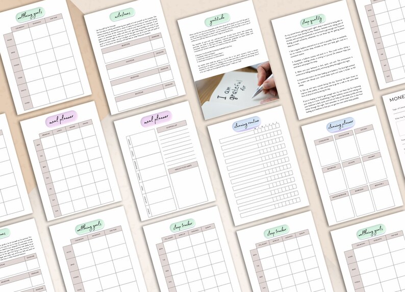 The Busy Mom Planner Printable Planner Planner for Moms - Etsy