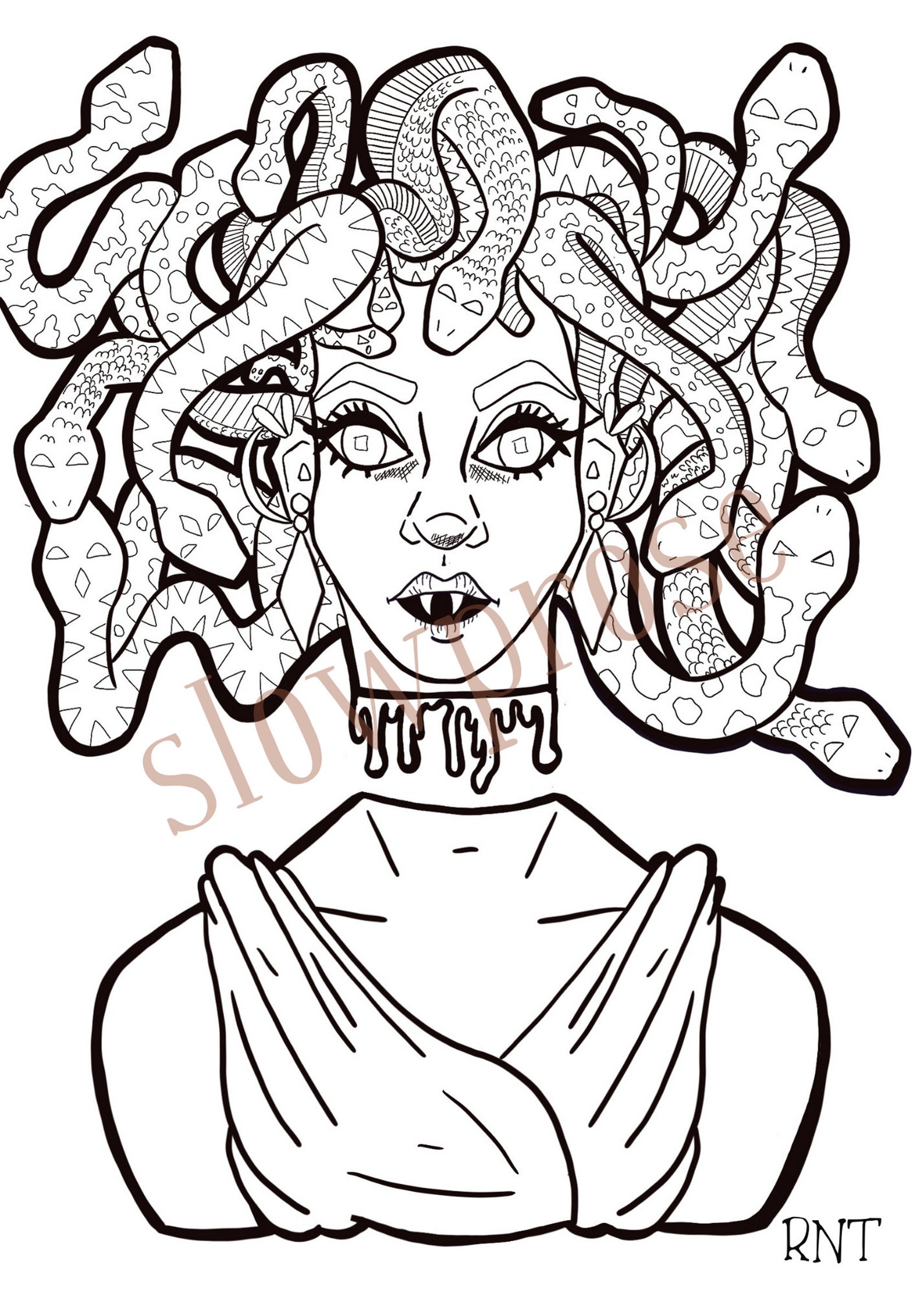 medusa-coloring-sheet